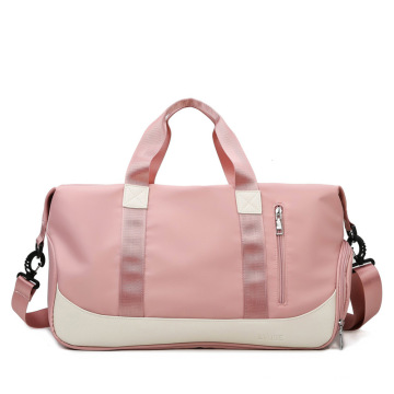 Luxury Pink Yoga Mat Carry Bags Gym Yoga Polyester Bag Large Capacity Storage Shoulder Bag